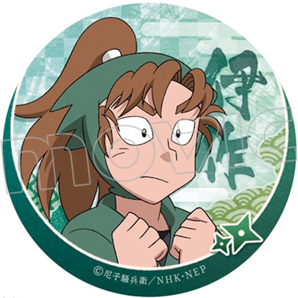 ムービック忍たま乱太郎 缶バッジ／善法寺伊作 キャラグッズmovic