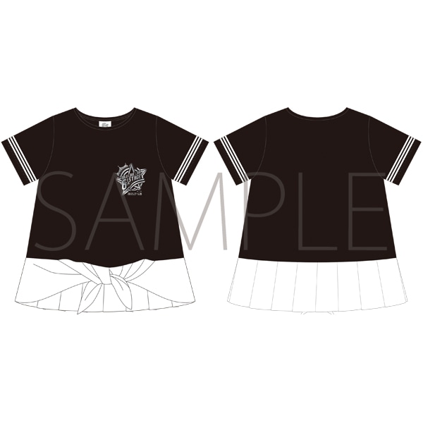 うたの☆プリンスさまっ♪ マジLOVELIVE 6th STAGE　Tシャツ BLACK/LADEIS M　【受注生産】 アニメ・キャラクターグッズ新作情報・予約開始速報