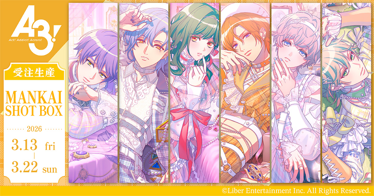 A3! MANKAI SHOT BOX �đg