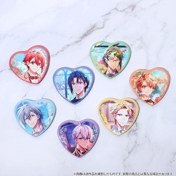 IDOLiSH7アイドリッシュセブン アイナナ ハート缶 マリマリ 缶バッジ  一織  20点