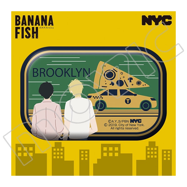 BANANA FISH@ʃobW@NYC BROOKLYN Taxi Pizza