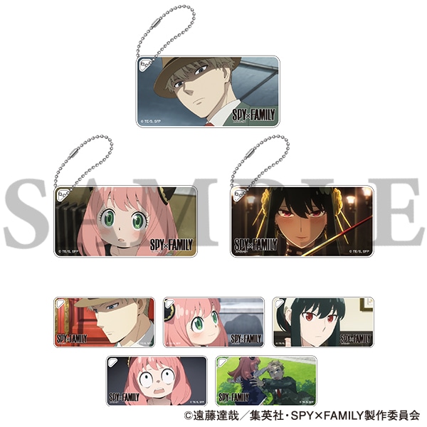 WIT×CLW アニメSPY×FAMILY SHOP　場面写アクリルキーチェーン【A】
