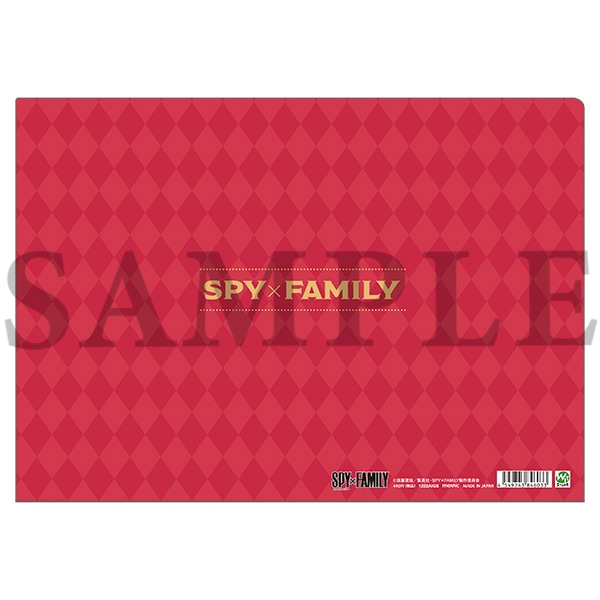 WIT×CLW アニメSPY×FAMILY SHOP　クリアファイル　TEA TIME