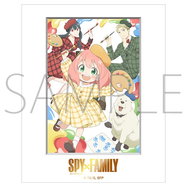 WIT×CLW アニメSPY×FAMILY SHOP　SPY×FAMILY ANIMATION ART BOOK　SPY SHOP限定有償特典付き