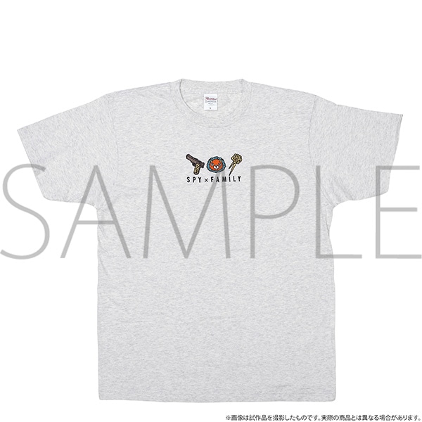 WIT×CLW アニメSPY×FAMILY SHOP　Tシャツ　モチーフ　OATMEAL