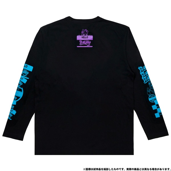 電音部 ーdenonbuー　MNG × 電音部ロングTシャツ　黒鉄 たま　L
