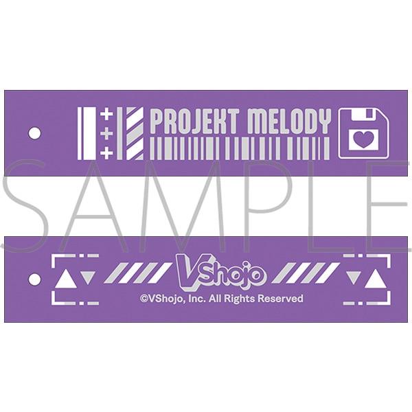 VShojo　フライトタグキーホルダー　プロジェクト　メロディ