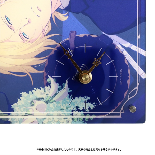 BANANA FISH アクリルパネル時計【受注生産限定商品】: キャラグッズ 