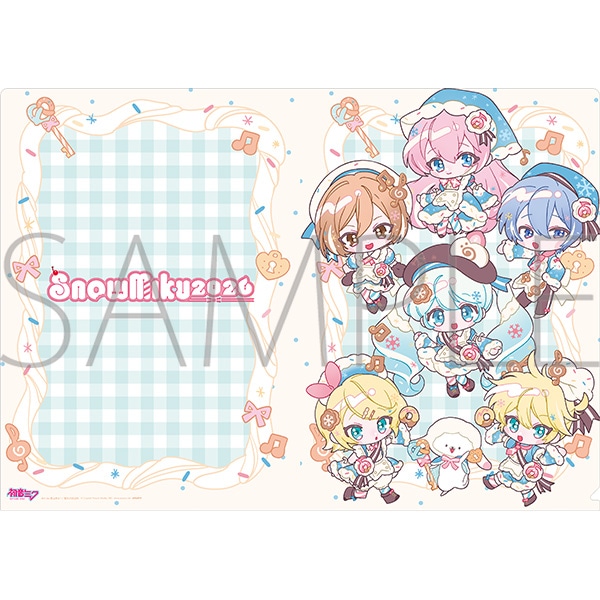 �����~�N�V���[�Y�@SNOW MIKU2026�^�N���A�t�@�C���R���v���[�g�Z�b�g