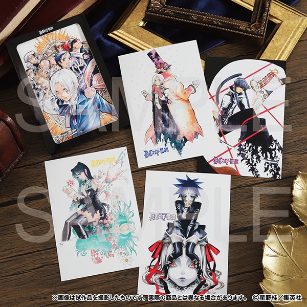 D.Gray-man フレーム付きポストカードセット／A: キャラグッズ