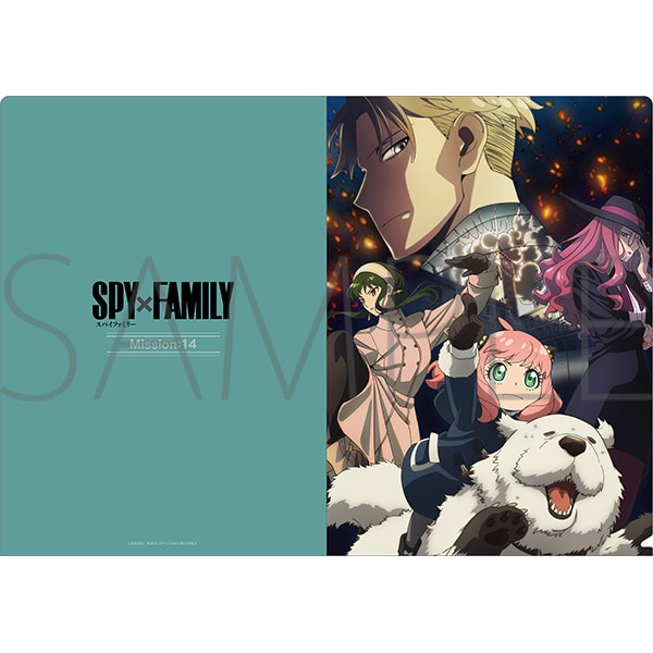 TVアニメ「SPY×FAMILY」　メインビジュアルクリアファイルセット　MISSION:13〜16