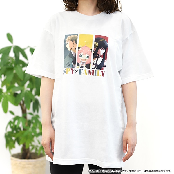 WIT×CLW アニメSPY×FAMILY SHOP Tシャツ ショップビジュアル WHITE