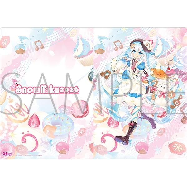 �����~�N�V���[�Y�@SNOW MIKU2026�^�N���A�t�@�C���R���v���[�g�Z�b�g