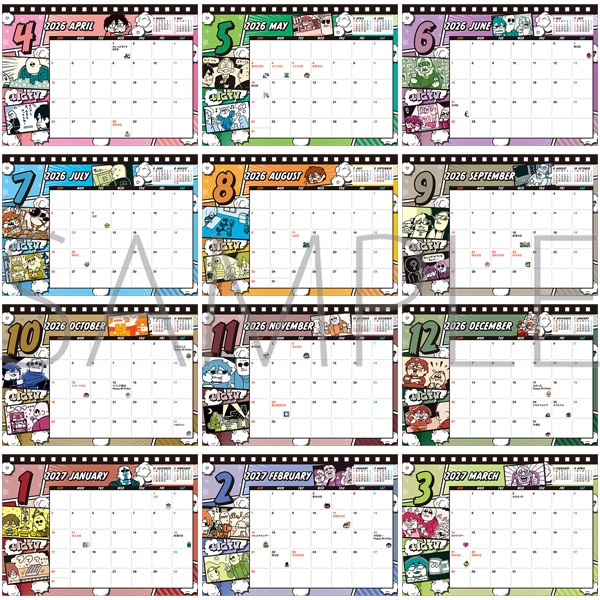 �}�t�B�A���c�ƒ����I��́u�킵�Ⴊ��TV�v�@2026�N�J�����_�[�i4���n�܂�j