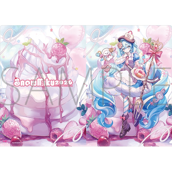 �����~�N�V���[�Y�@SNOW MIKU2026�^�N���A�t�@�C���R���v���[�g�Z�b�g