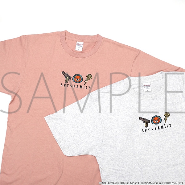 WIT×CLW アニメSPY×FAMILY SHOP　Tシャツ　モチーフ　PINK