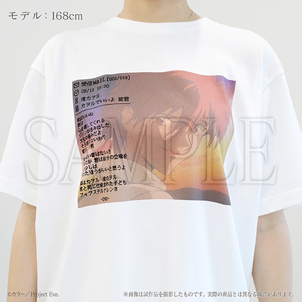 メル画Tシャツ 渚カヲル 新世紀エヴァンゲリオン 『エヴァンゲリオン』シリーズ30th記念 最後のシ者 渚カヲル展 事後通販