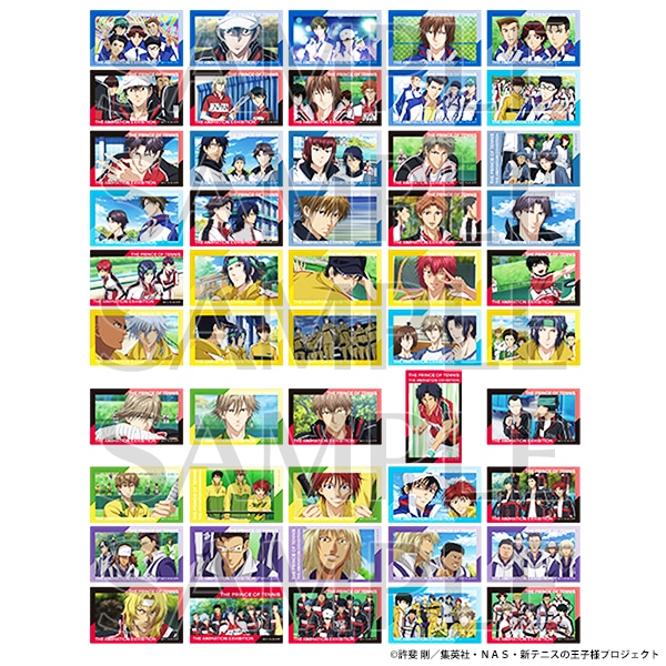 アニメ テニスの王子様展 事後通販 トレーディングクリアカードコレクション(1パック2枚入り)