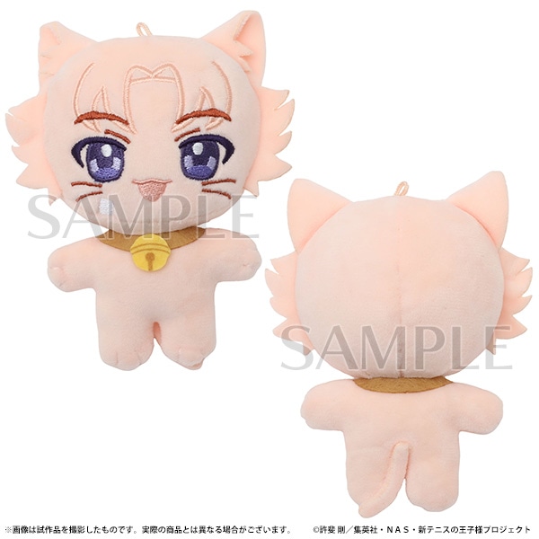 アニメ テニスの王子様展 事後通販 ぬいパル(ぬいぐるみマスコット) ゆかいなテニプリ一家 菊丸猫