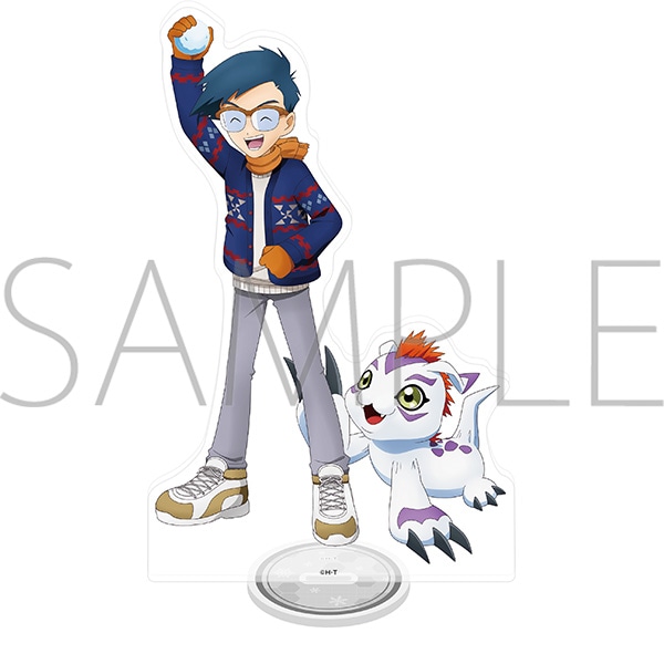 デジモンアドベンチャー アクリルスタンド/城戸丈&ゴマモン