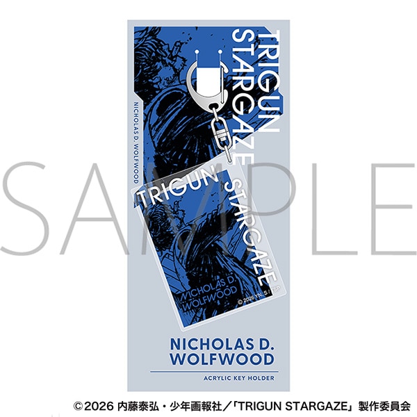 TRIGUN STARGAZE アクリルキーホルダー/ニコラスビジュアル