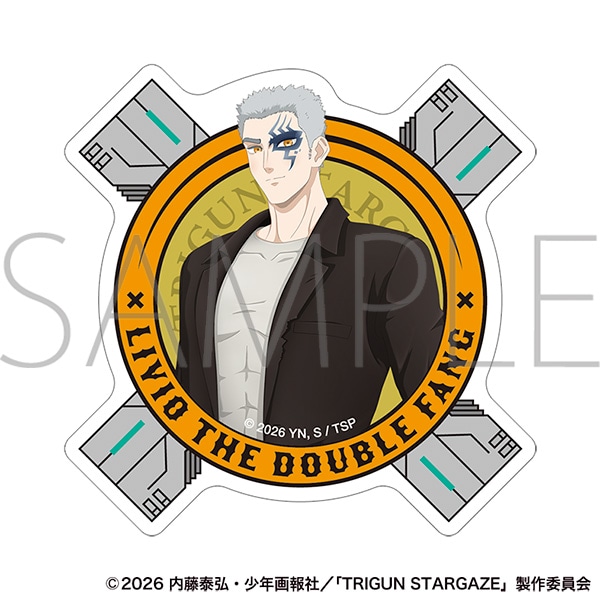 TRIGUN STARGAZE ステッカー/リヴィオ・ザ・ダブルファング