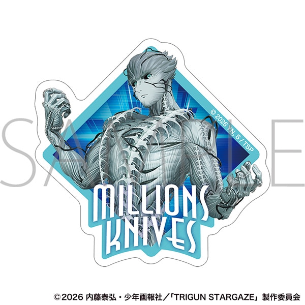 TRIGUN STARGAZE ステッカー/ミリオンズ・ナイヴズ
