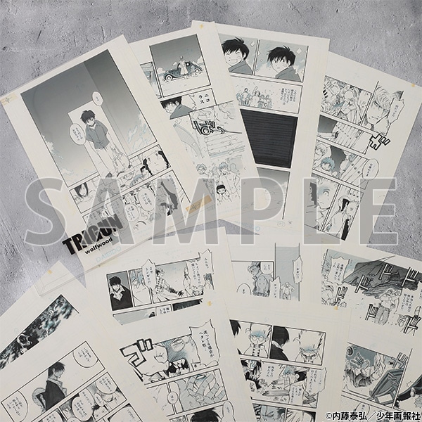 原作】複製原画セット／wolfwood30枚セット TRIGUN STAMPEDE