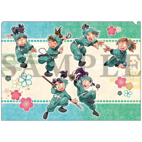 忍たま乱太郎　六年生　一年生の頃　クリアファイル 忍たま乱太郎 クリアファイル／一年生の頃: キャラグッズ