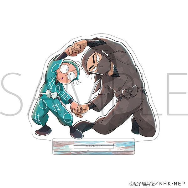 忍たま乱太郎　アクリルスタンド／猪名寺乱太郎＆高坂陣内左衛門