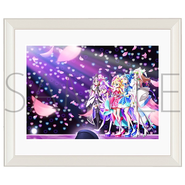 【会場受注】キミとアイドルプリキュア♪感謝祭 額装高精細アート〈ティザービジュアル〉