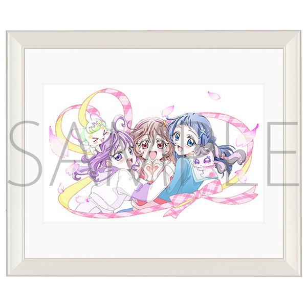 【会場受注】キミとアイドルプリキュア♪感謝祭 額装高精細アート〈最終話エンドカード〉