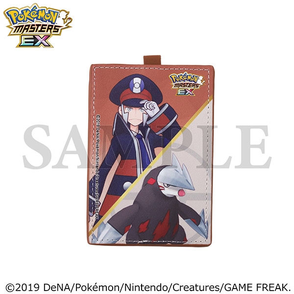『ポケモンマスターズ EX』 パスケース/ノボリ&ドリュウズ