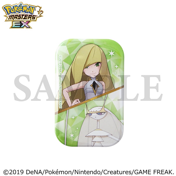 ポケモンマスターズ EX』 スクエア缶バッジ／ルザミーネ＆フェローチェ