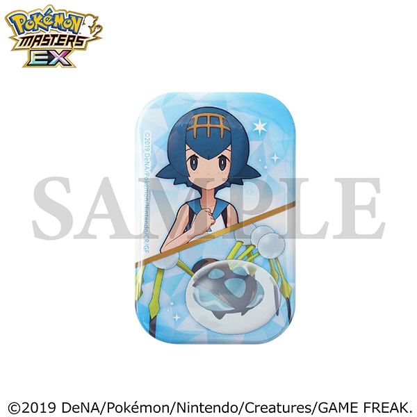 ポケモンマスターズ EX』 スクエア缶バッジ／スイレン＆オニシズクモ