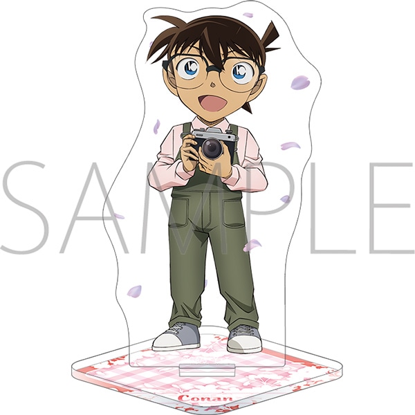 名探偵コナン　アクリルスタンド／江戸川コナン、お花見