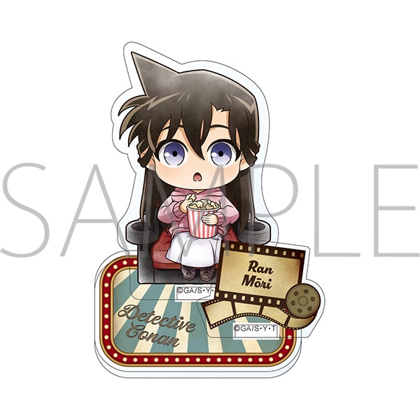 名探偵コナン アクリルスタンド 毛利蘭 ミニキャラ 映画鑑賞