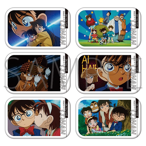 名探偵コナン　メモリアルスクエア缶バッジコレクション／vol.1 〜OP〜