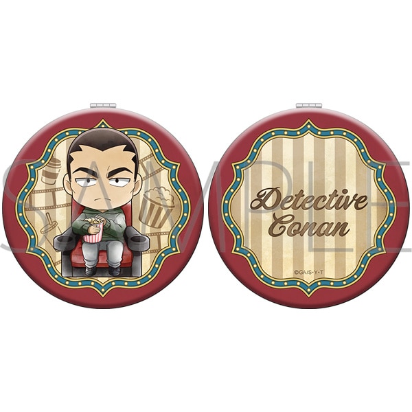 名探偵コナン　ダブルミラー　横溝重悟　ミニキャラ　映画鑑賞