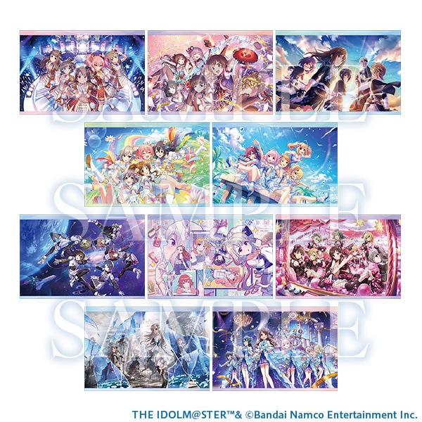 ポストカードセット 周年KV THE IDOLM@STER CINDERELLA GIRLS STARLIGHT STAGE WITH 〜キミと歩んだ輝きの軌跡〜 事後通販