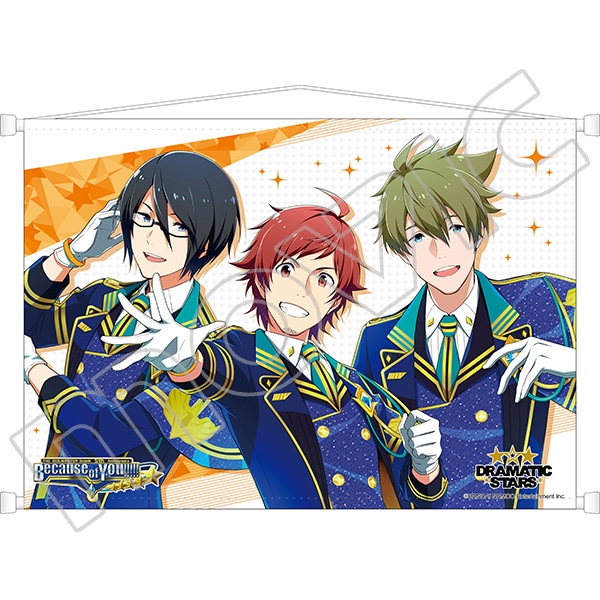 アイドルマスター Sidem タペストリー 5周年 Dramatic Stars キャラグッズ ムービック