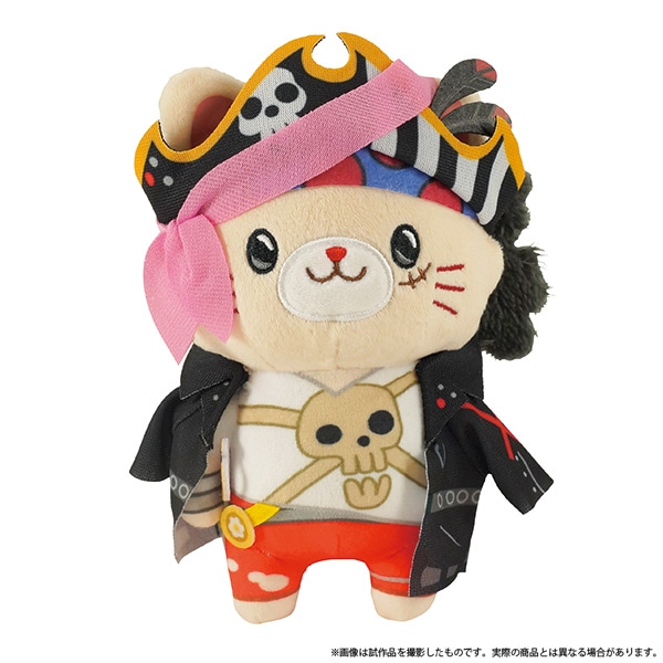 ONE PIECE FILM RED withCAT アイマスク付きぬいぐるみキーホルダー