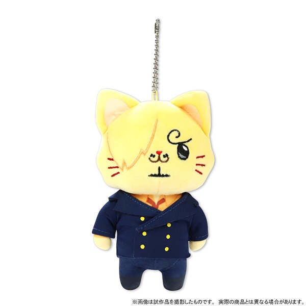 ワンピース withCAT ゾロ・サンジ ONE PIECE withCATアイマスク付きぬいぐるみキーホルダー／サンジ