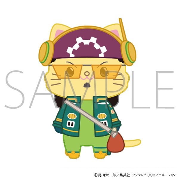 ONE PIECE エッグヘッド編withCATアイマスク付きぬいぐるみキーホルダー/ウソップ