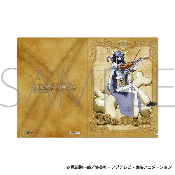 ONE PIECE クリアファイル/ブルック エルバフ編
