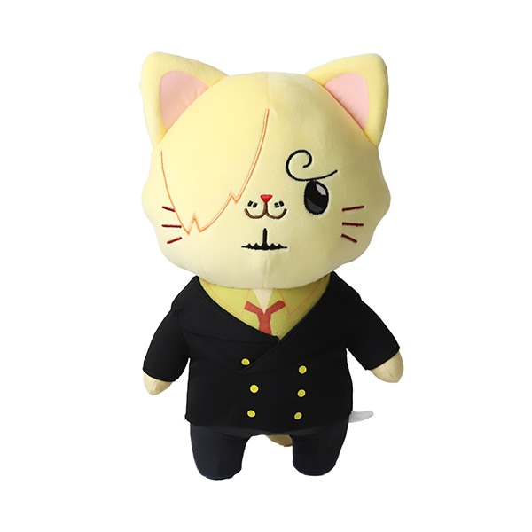 非売品 ONEPIECE サンジ アイマスク付きぬいぐるみ withcat