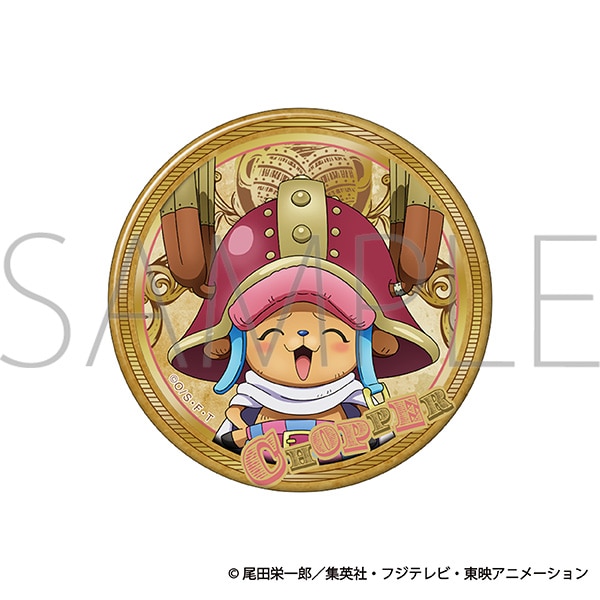 ONE PIECE 箔押しBIG缶バッジ/チョッパー エルバフ編
