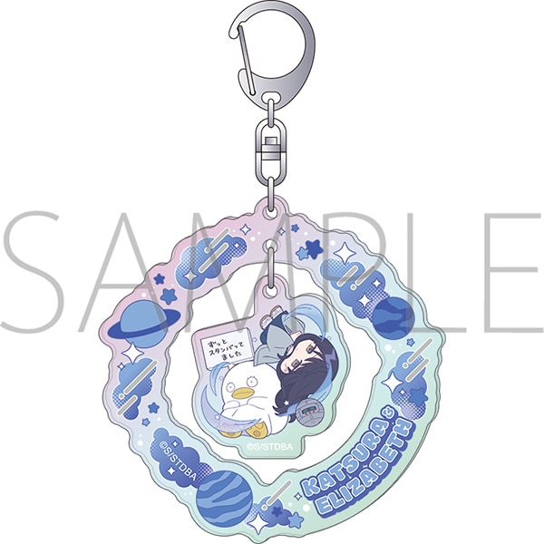 銀魂 アクリルキーホルダー/ぱすてるぽっぷ 桂小太郎&エリザベス