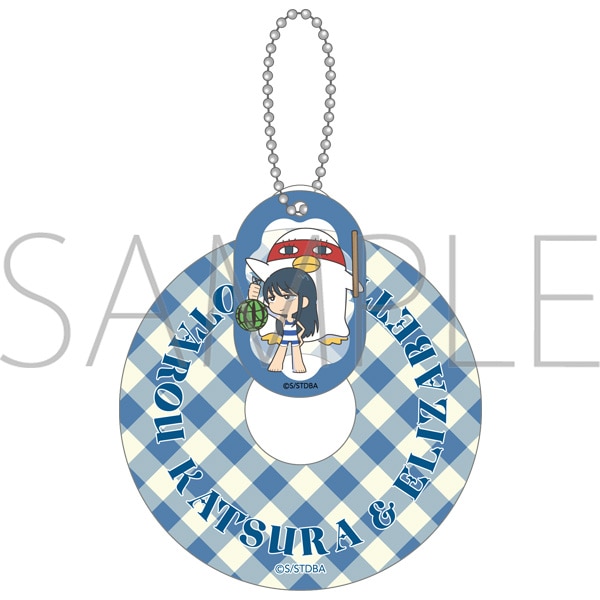 銀魂 浮き輪アクリルキーホルダー/桂&エリザベス プール