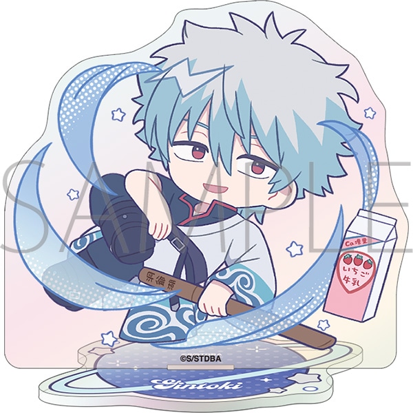 銀魂　ミニアクリルスタンド／ぱすてるぽっぷ　坂田銀時